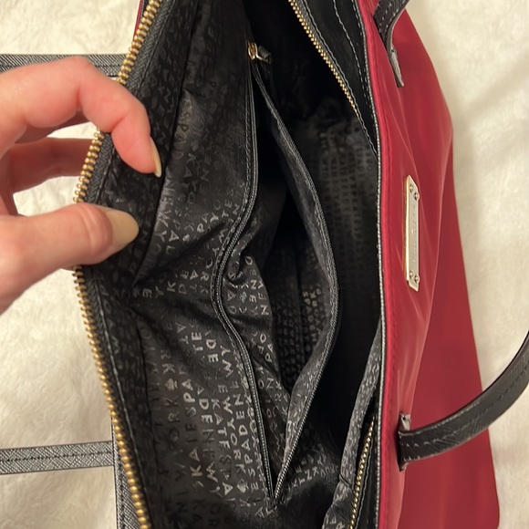 Maroon Kate Spade Large Tote - Picture 7 of 8